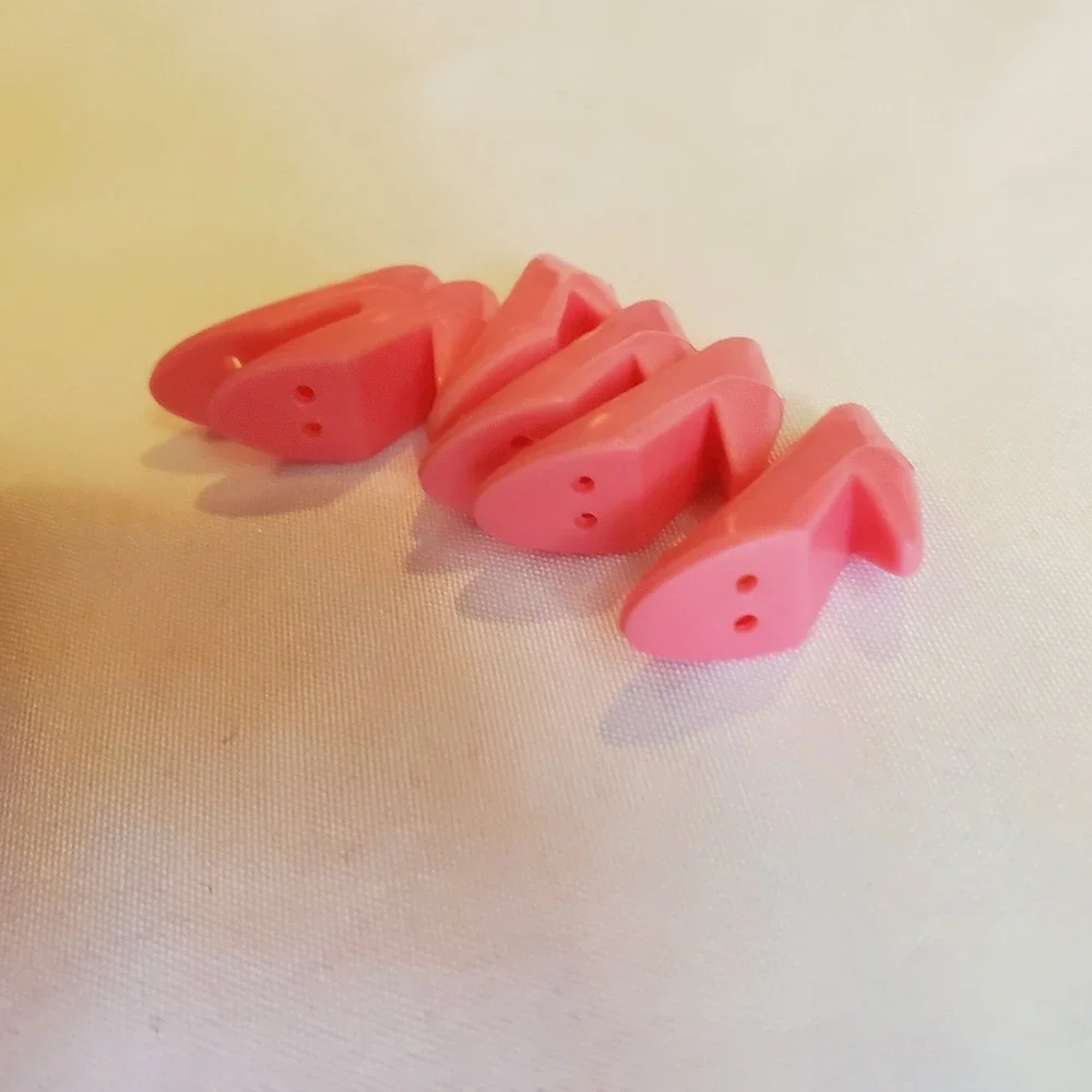 Pink‎ Doll Shoes barbie size 3 Pairs Small Doll Accessories heels
